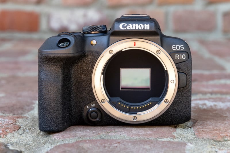 Canon EOS R10 camera.