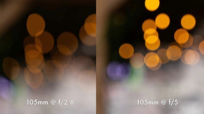 Canon RF 24-105 f/2.8 L Z bokeh