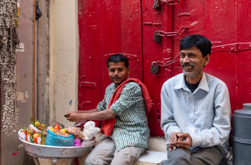 Street Photography Example - Street Vendors