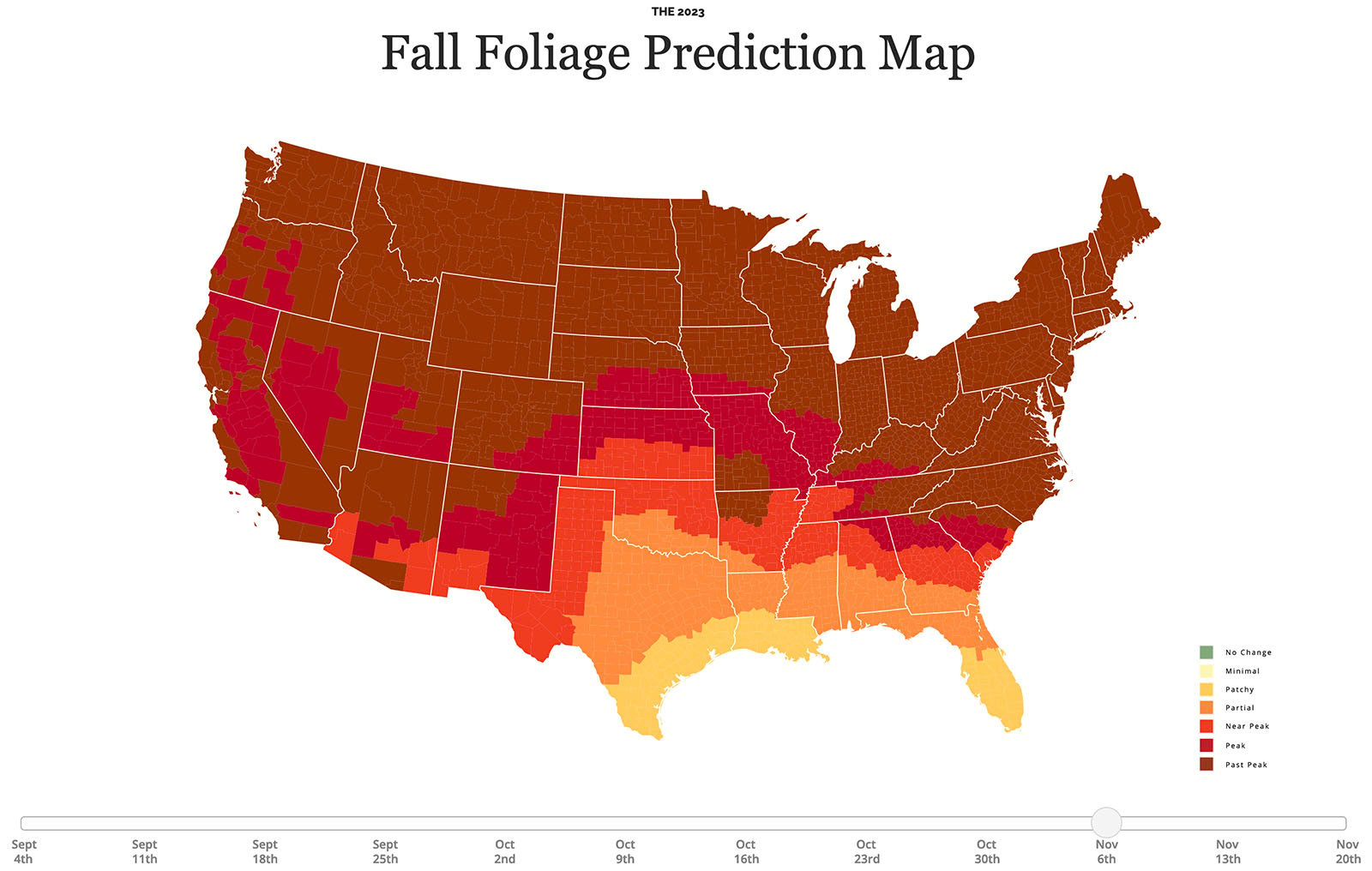 Guide to Fall Foliage Tracking and Maps