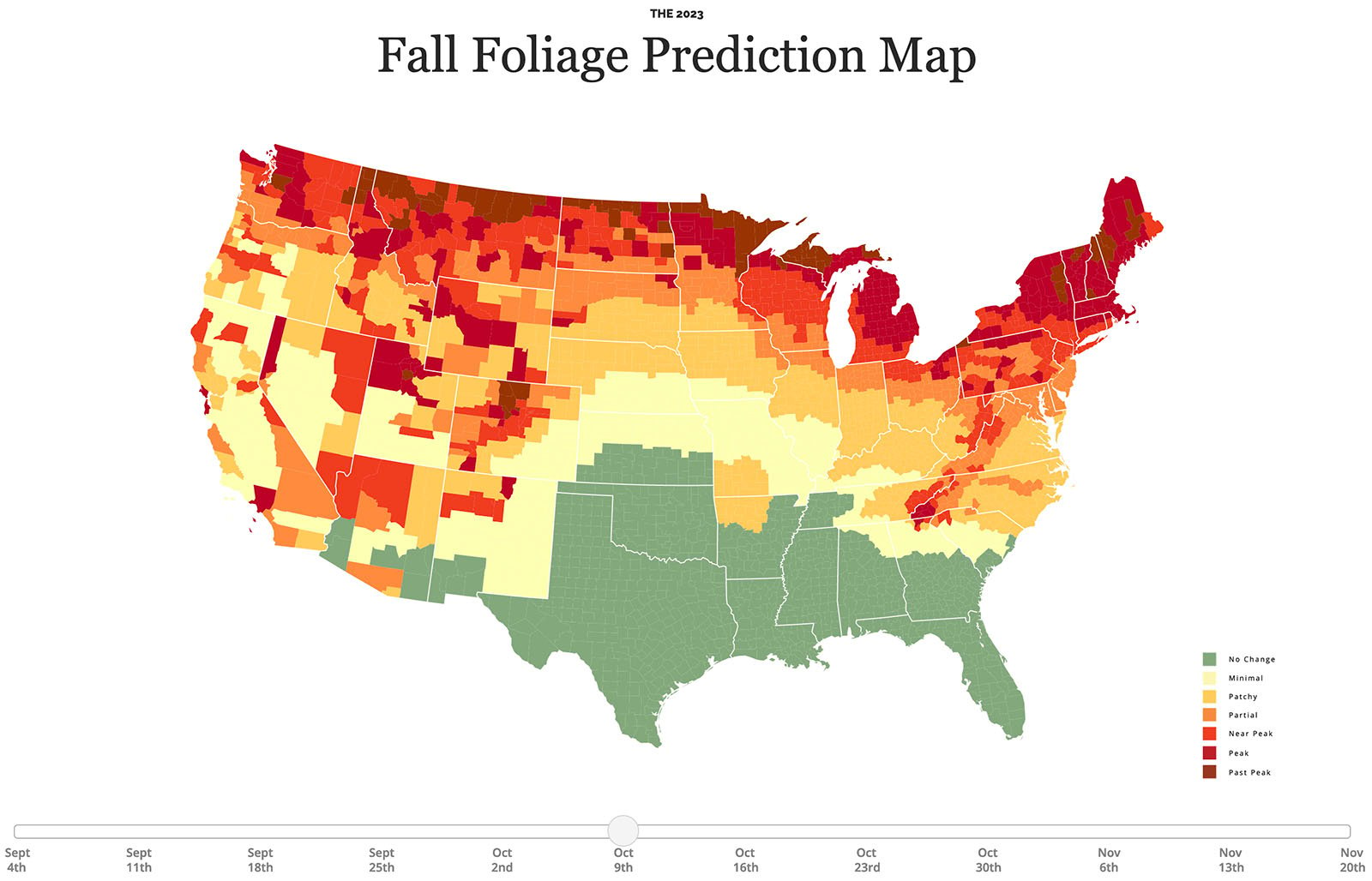 Guide to Fall Foliage Tracking and Maps