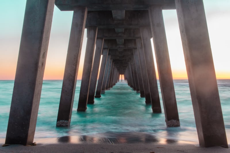 Ocean Waves Long Exposure