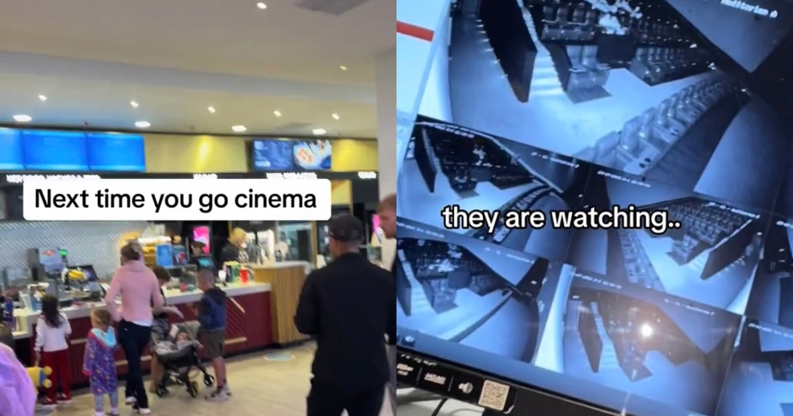 movie theaters camera are watching you tiktok user surveillance scary