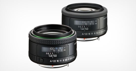 Pentax 50mm f/1.4 lenses