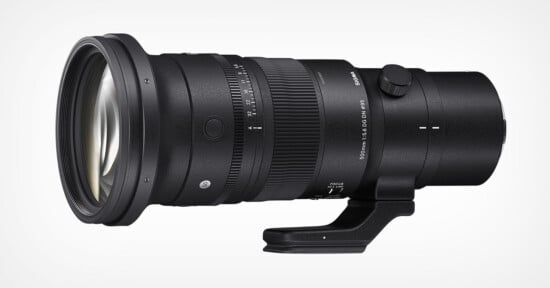 Sigma 500mm f/5.6 DG DN OS Sports lens