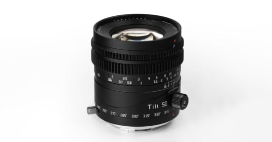 TTArtisan 50mm f/1.4 Tilt Lens Now Available for Micro Four Thirds